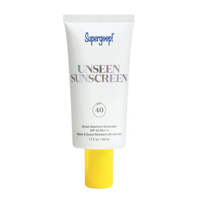 SUPERGOOP! Bloqueador Solar y Primer Unseen Sunscreen SPF 40