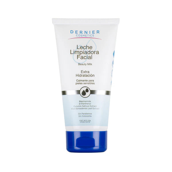Dernier Cosmetics Beauty Milk Leche Limpiadora Facial | 120g