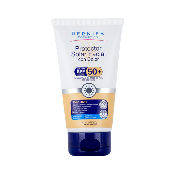 Dernier Protector Solar Facial con Color - 50g
