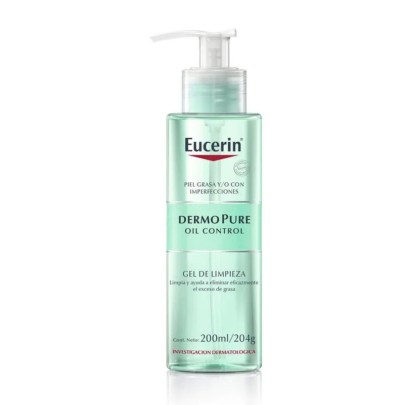 Eucerin Gel Limpiador Facial Dermopure Oil Control - 400ml
