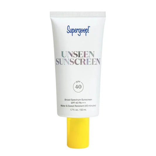 SUPERGOOP! Bloqueador Solar y Primer Unseen Sunscreen SPF 40