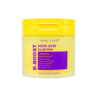 NINE LESS B-BOOST KOJIC ACID GLOW PAD