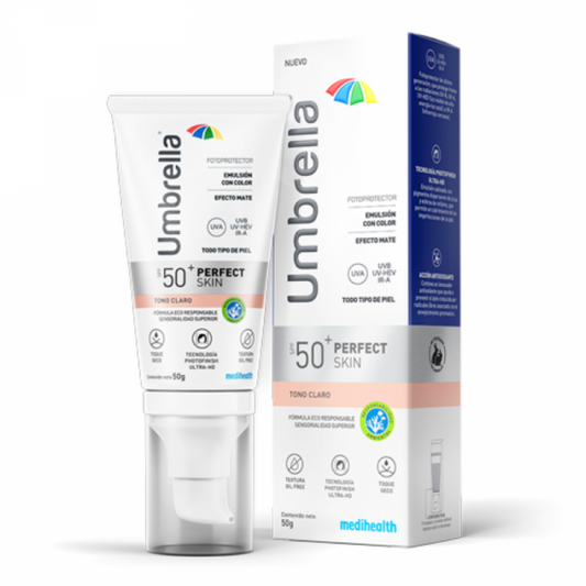 UMBRELLA SPF50+ PERFECT SKIN TONO CLARO