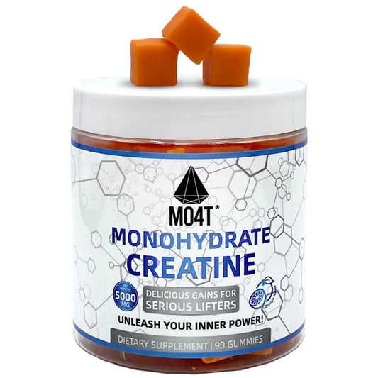 Mo4T Monohydrate Creatine 5000mg - Gomitas 90 Unidades