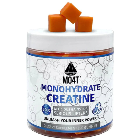 Mo4T Monohydrate Creatine 5000mg - Gomitas 90 Unidades