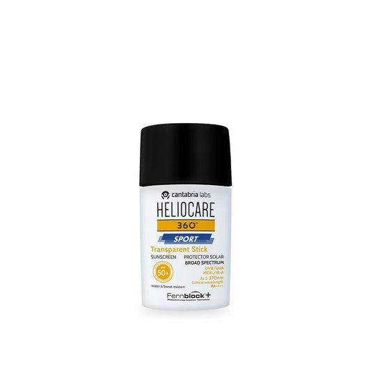 Heliocare 360º Sport Transparent Stick SPF50+ 25g pediatrico
