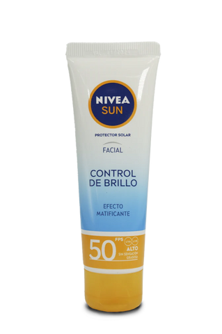 Nivea sun protector control de brillos FPS50 50mL