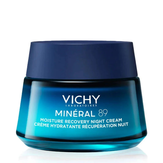 Vichy Mineral 89 Crema de Noche Hidratante Recuperadora - Melatonina Pura